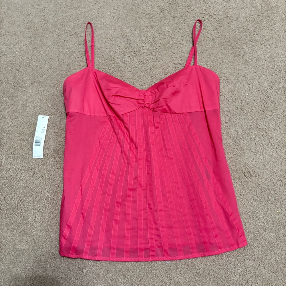 Beautiful Vintage Gianni Bini Pink Tank Top NWT